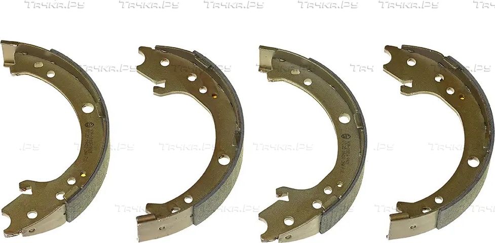 Тормозные колодки (стояночная тормозная система) Brembo ESSENTIAL LINE для Honda CR-V II 2001-2007. Артикул S 28 517