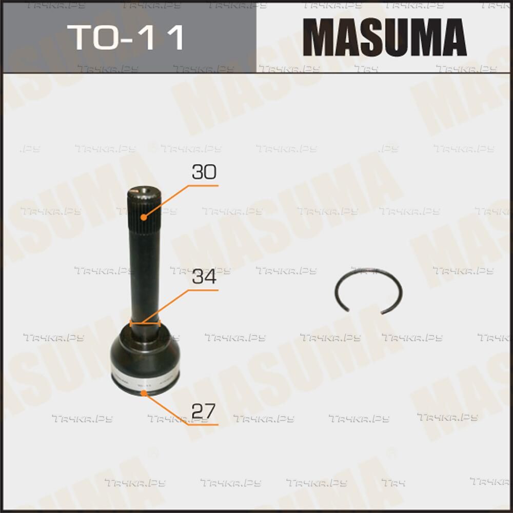 Шрус внутренний (граната) Masuma. Артикул TO-11
