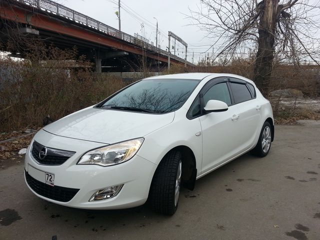 Дефлекторы V-Star для окон Opel Astra J xэтчбек 5-дв. 2009-2015. Артикул D18124