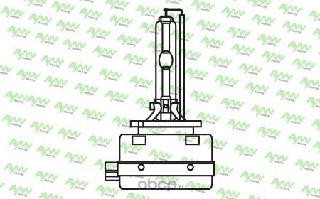 Лампа газоразрядная D1S 12V 35W PK32d-2 6000K D1S 12V 35W PK32d-2 6000K (Aywiparts). Артикул AW1930008