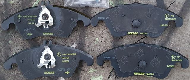 Тормозные колодки Textar Q+. Артикул 2431001