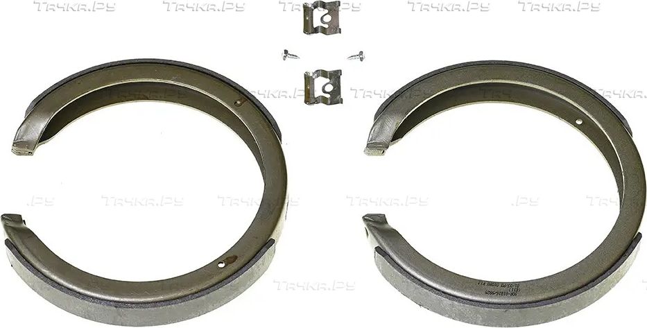 Тормозные колодки (стояночная тормозная система) Brembo ESSENTIAL LINE задние для Cadillac CTS II 2008-2009. Артикул S 49 523