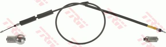Трос ручника (тросик ручного тормоза) TRW. Артикул GCH593