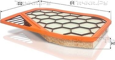 Воздушный фильтр  Tecneco Filters для Lancia Ypsilon III (Type 846) 2020-2026. Артикул AR1737PM