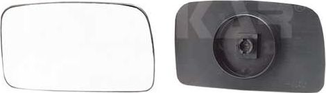 Зеркальное стекло бокового зеркала Alkar левое для Volkswagen Jetta II 1987-1992. Артикул 6401120