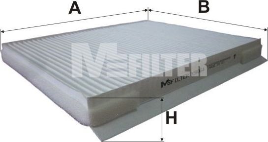 Салонный фильтр MFilter для Hyundai Elantra VI (AD) 2015-2020. Артикул K 9064