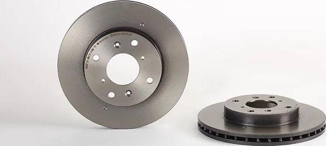 Тормозной диск Brembo PRIME LINE - UV Coated передний для Honda Accord VI 1998-2001. Артикул 09.6753.21