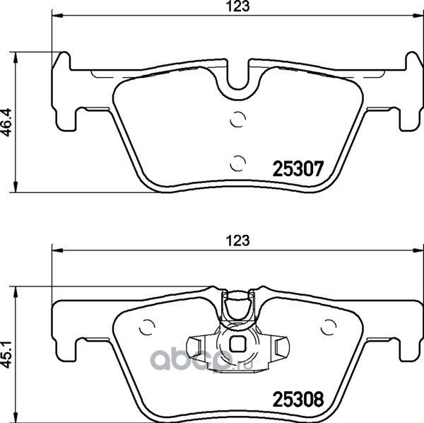 PC Pads (Textar). Артикул 2530703