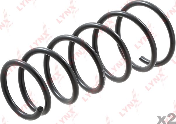 Пружина подвески LYNXauto задняя для Toyota Corolla E80 1983-1989. Артикул SC-3006