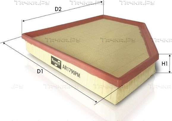 Воздушный фильтр Tecneco Filters. Артикул AR1790PM