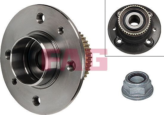 Ступичный подшипник (комплект) Fag задний для Renault Laguna I 1993-2001. Артикул 713 6306 40