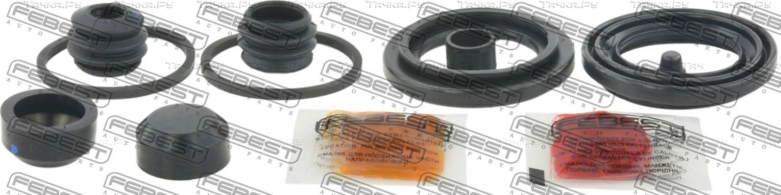 Ремкомплект тормозного суппорта Febest передний для Nissan Cabstar F24M, F24W 2006-2013. Артикул 3875-DAIF