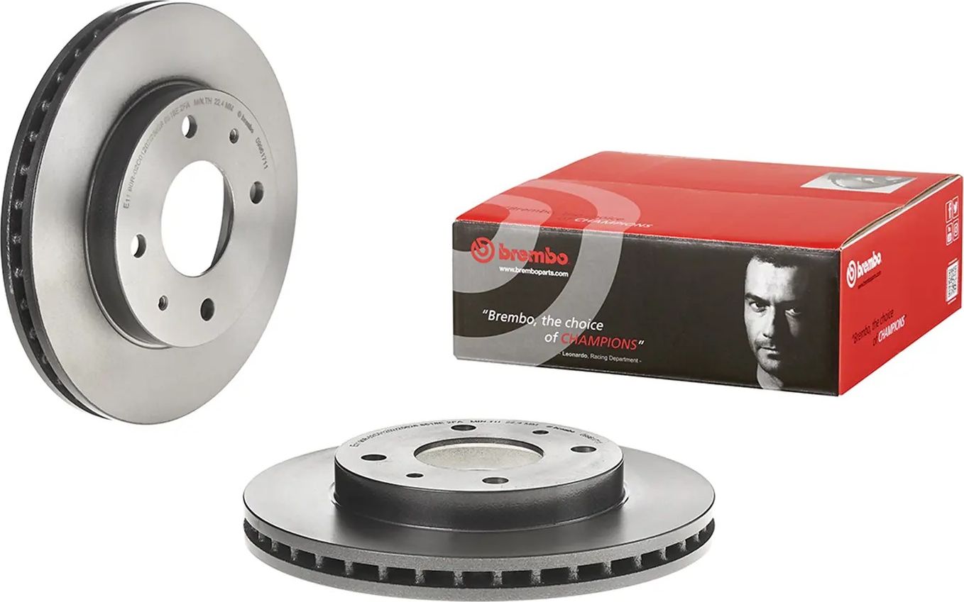 Тормозной диск Brembo PRIME LINE - UV Coated. Артикул 09.9617.11