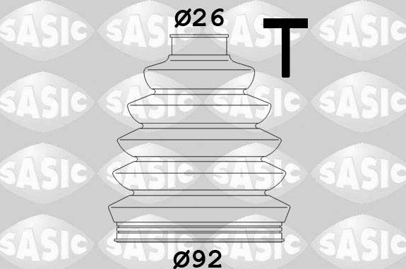 Пыльник ШРУСа наружный Sasic (термопласт). Артикул 1906109