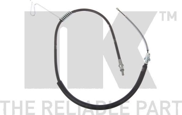 Трос ручника (тросик ручного тормоза) NK. Артикул 9025165