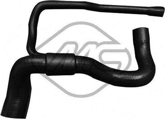 Патрубок радиатора (системы охлаждения) Metalcaucho для Opel Corsa D 2006-2010. Артикул 07489