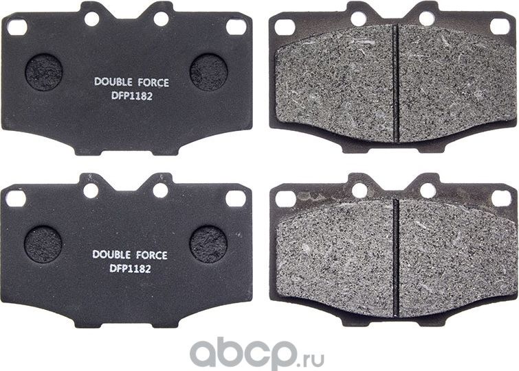 Колодки тормозные дисковые (Double Force) Double Force. Артикул DFP1182