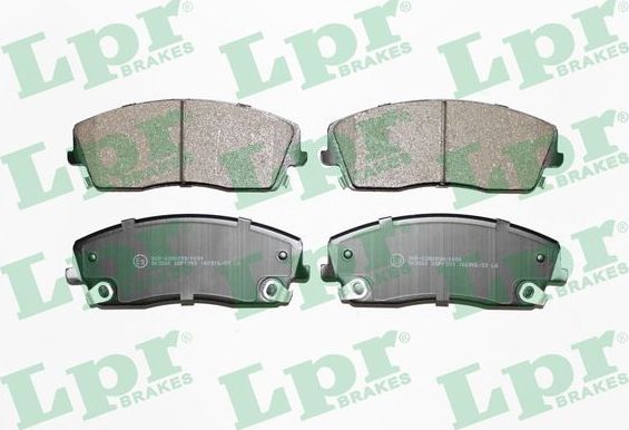 Тормозные колодки LPR. Артикул 05P1399