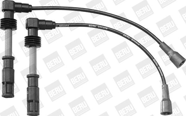 Высоковольтные провода (провода зажигания) (комплект) Beru для Audi A6 II (C5) 1997-2005. Артикул ZEF1367