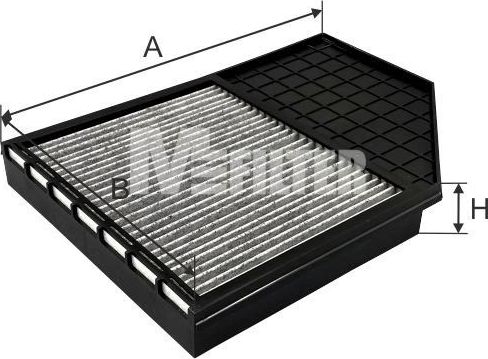 Салонный фильтр MFilter. Артикул K 9202C