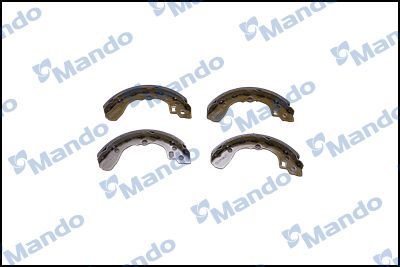 Тормозные колодки Mando задние для Kia Sephia I 1993-1997. Артикул MLK14