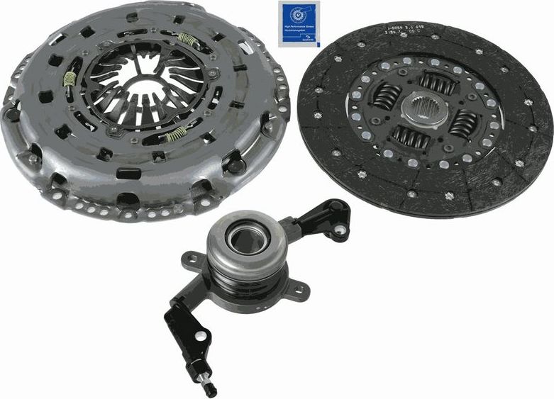 Сцепление (комплект) SACHS XTend Kit plus CSC. Артикул 3000 990 246
