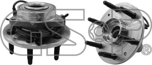 Ступица колеса с интегрированным подшипником GSP. Артикул 9333096