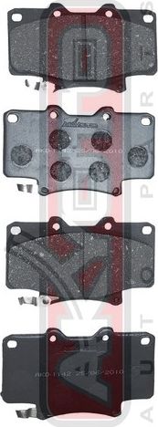 Тормозные колодки Akyoto Packing AKYOTO. Артикул AKD-1142