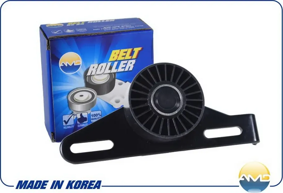 Ролик ремня генератора (ГУР без конд) (AMD). Артикул AMDGTI38484