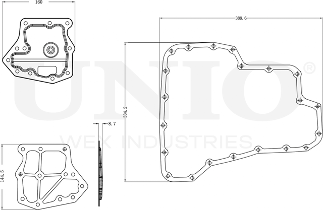 Фильтр АКПП (Unio). Артикул FLT-30015