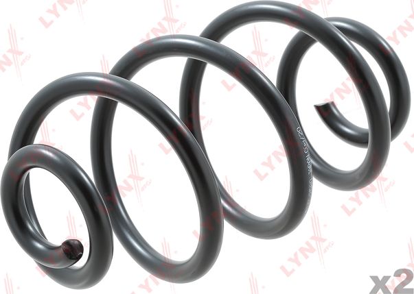 Пружина подвески LYNXauto задняя для Renault Modus I 2004-2012. Артикул SC-2580