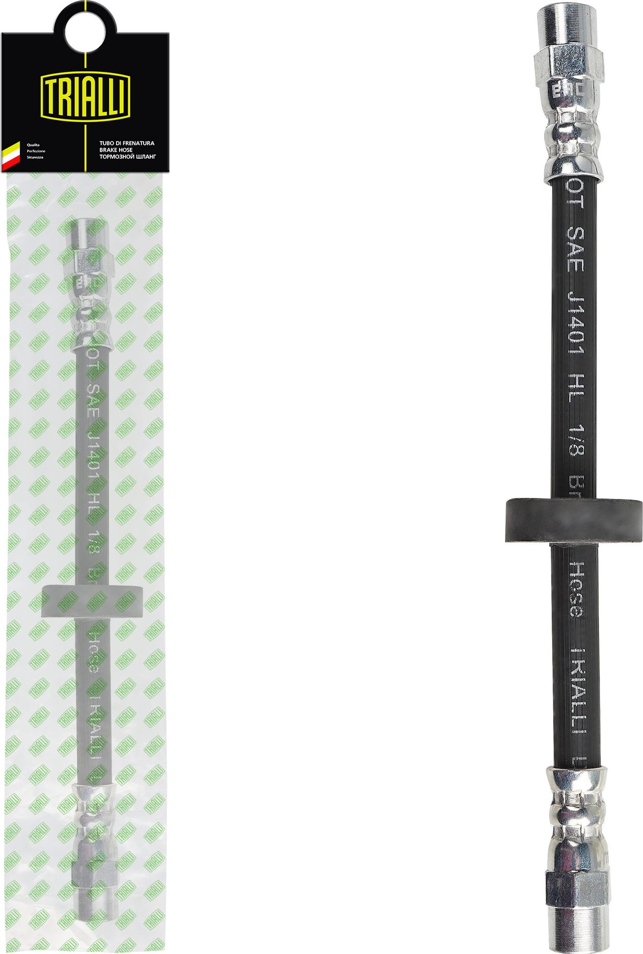 Тормозной шланг Trialli задний для Volkswagen Golf II 1982-1993. Артикул BF 4813