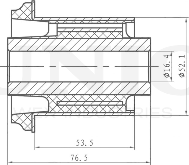 Сайлентблок рычага подвески (Unio). Артикул RMP-20503