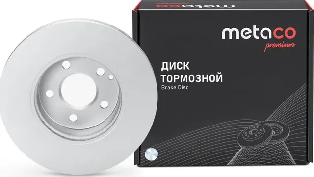 Диск тормозной передний вентилируемый MERCEDES BENZ W204 (2006>) (Metaco). Артикул 3050-556