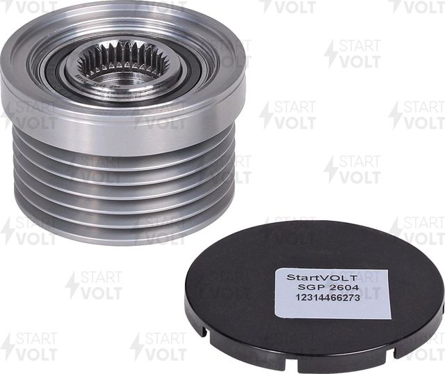 Муфта генератора обгонная StartVOLT для BMW 5 VI (F10/F11/F07) 2010-2013. Артикул SGP 2604