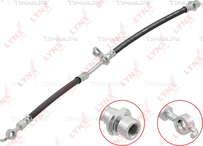 Тормозной шланг LYNXauto для Toyota Yaris II 2005-2013. Артикул BL-3767