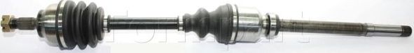 Полуось (привод в сборе, приводной вал) Formpart. Артикул 21380007/S