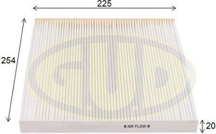 Салонный фильтр G.U.D.. Артикул GCF26017