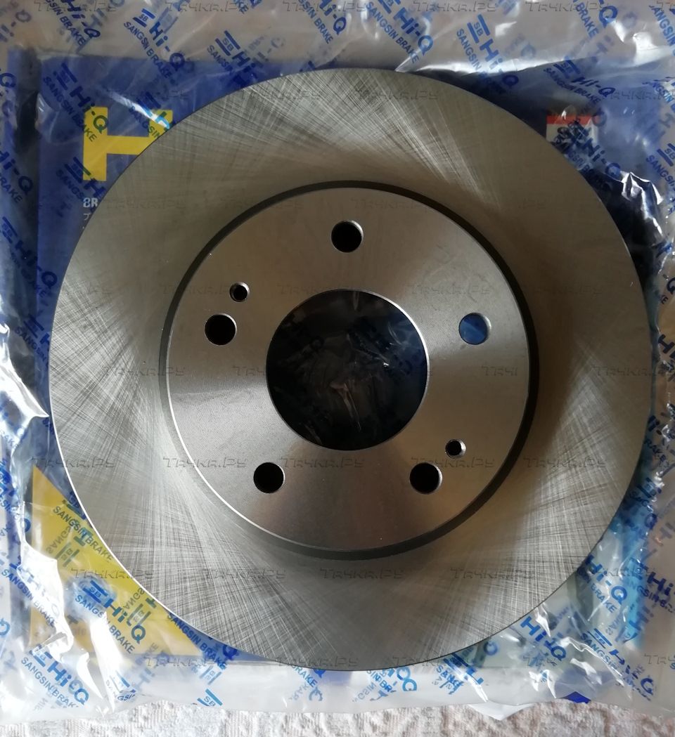 Тормозной диск Sangsin Hi-Q передний для Mitsubishi Lancer IX 2003-2013. Артикул SD4308