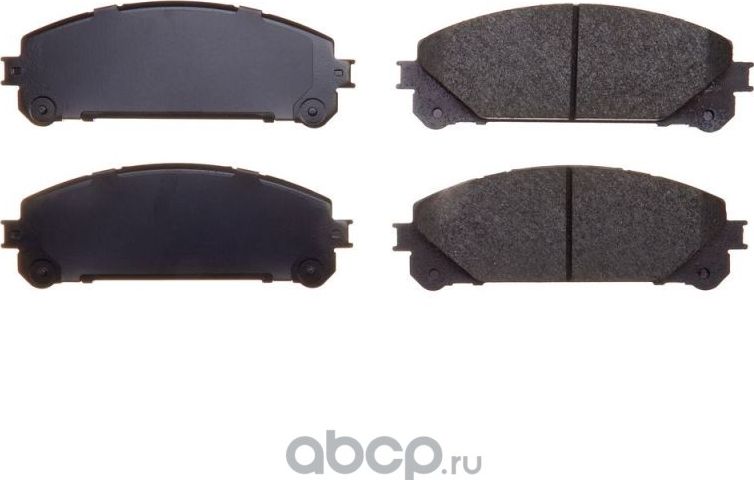 Колодки тормозные дисковые Avantech (противоскрипная пластина в компл.). Артикул AV1115