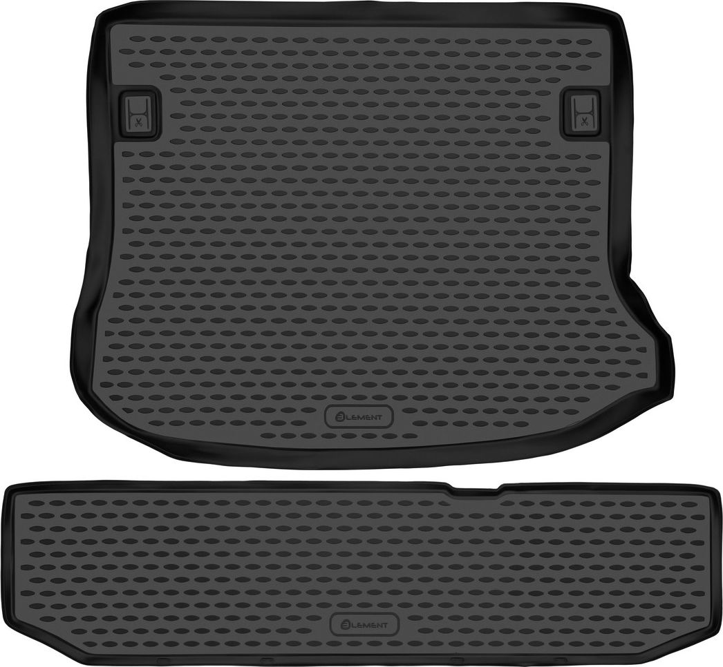 Коврик Element для багажника (2 шт.) Lada Largus универсал 5 мест. 2012-2026. Артикул NLC.52.27.B12