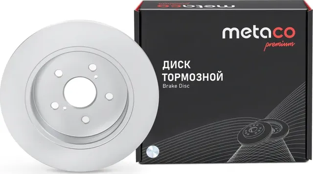 Диск тормозной задний Premium (Metaco). Артикул 3060554
