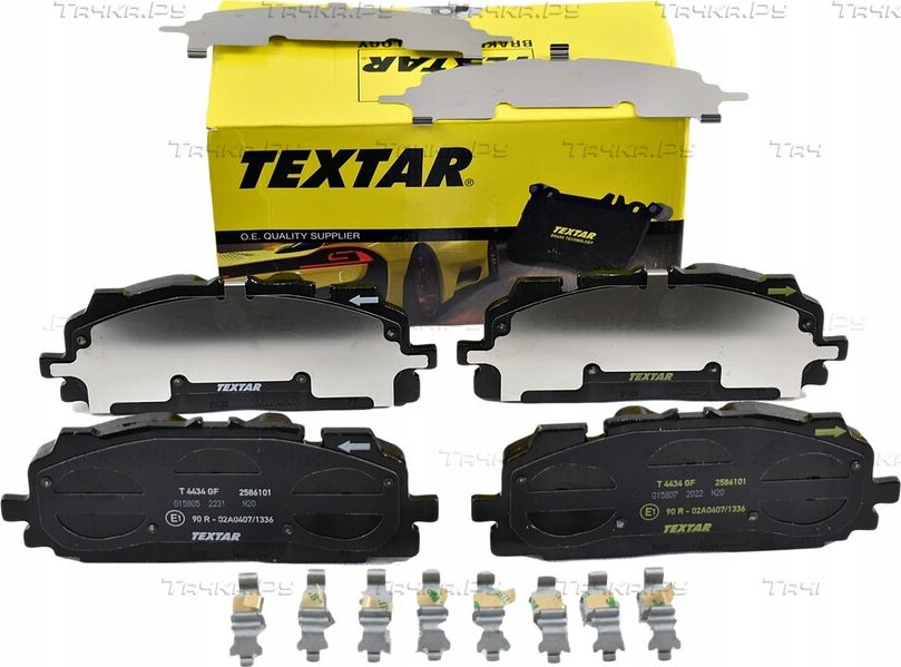 Тормозные колодки Textar передние для Audi Q5 Sportback I 2020-2026. Артикул 2586101