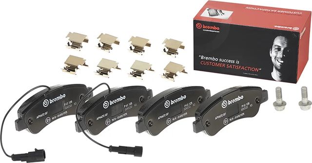 Тормозные колодки Brembo задние для Fiat Ducato III 2014-2026. Артикул P 61 125