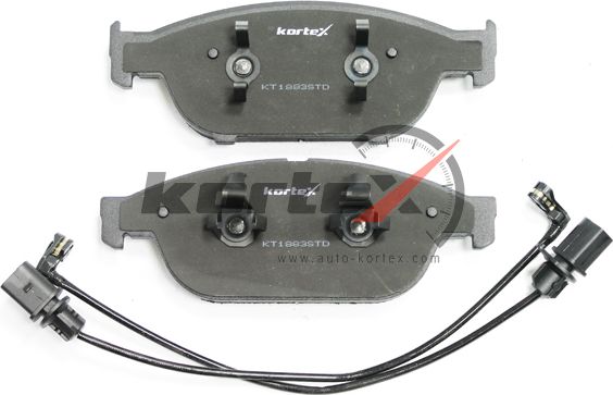 Колодки торм. передн к-т (Kortex). Артикул KT1883STD