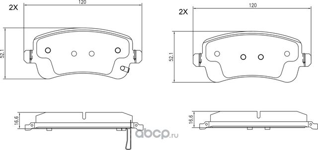 Колодки тормозные JAECOO/CHERY J7/J8/TIGGO 8 PRO/8 PRO MAX/TIGGO 9/EXEED RX/FOTO (Barnett). Артикул CN111