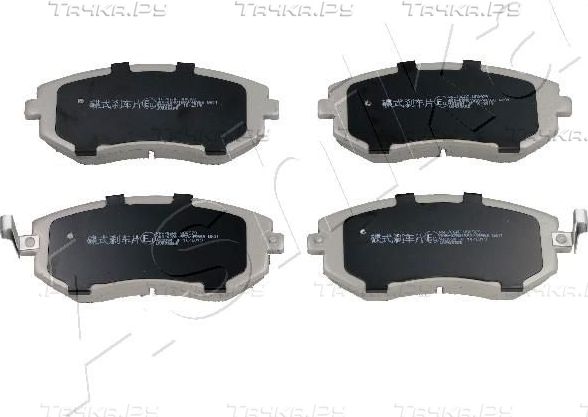 Тормозные колодки ASHIKA передние для Subaru Forester III 2008-2013. Артикул 50-07-706
