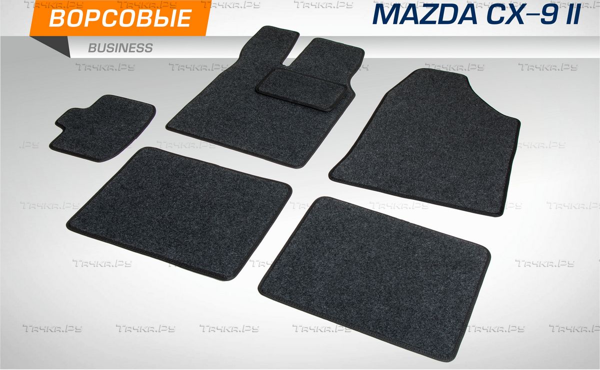 Коврики AutoFlex текстильные в салон автомобиля Business для ВАЗ 2106 1976-2006. Артикул 5600701