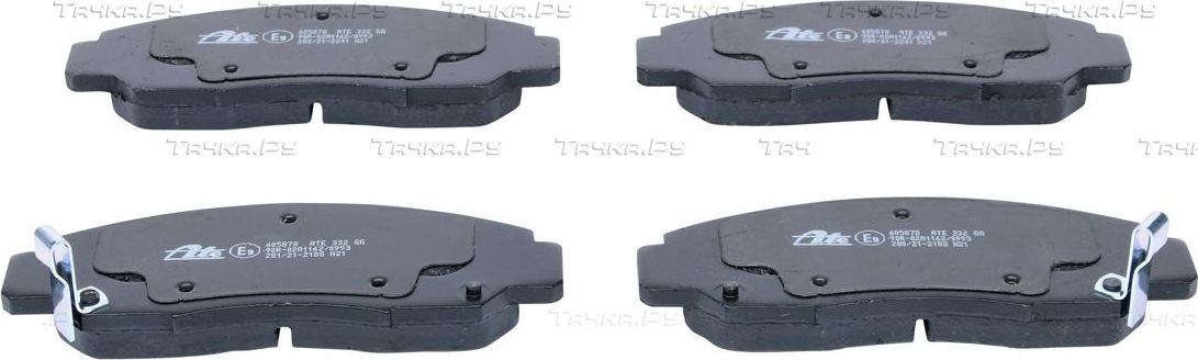 Тормозные колодки ATE передние для Honda FR-V 2004-2009. Артикул 13.0460-5878.2