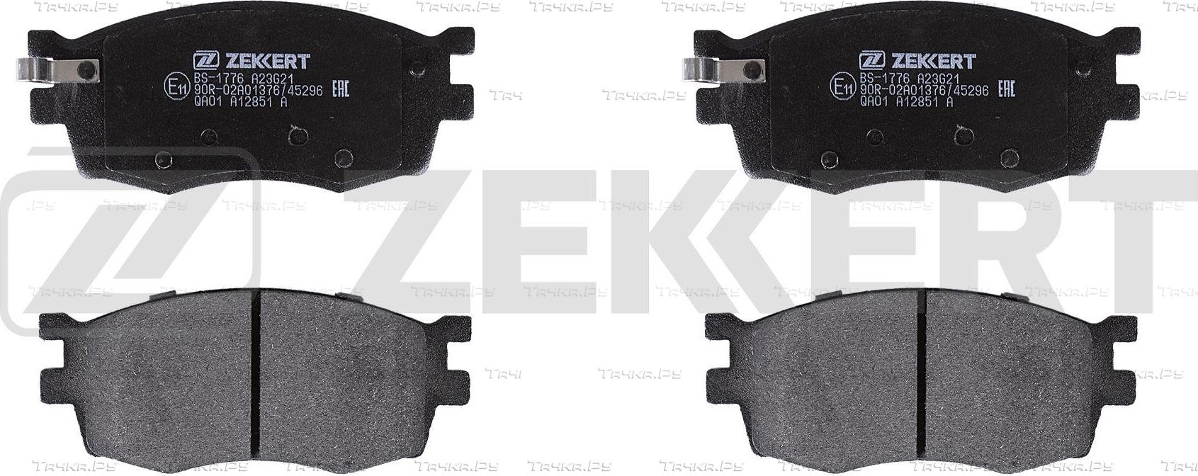 Тормозные колодки Zekkert передние для Hyundai Accent III 2005-2010. Артикул BS-1776
